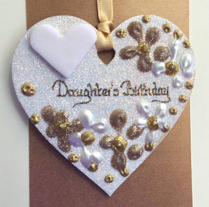 Daughter’s Birthday Keepsake Heart