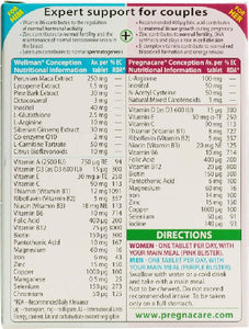 Pregnacare Conception Him & Her