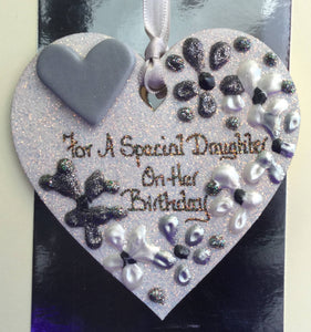 Daughter’s Birthday Keepsake Heart