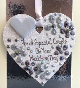 Wedding Day Keepsake Heart