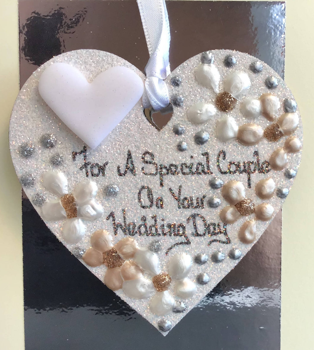 Wedding Day Keepsake Heart