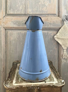 Wonderful Vintage French Blue Jug