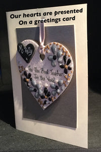 Grandaughter’s birthday keepsake heart