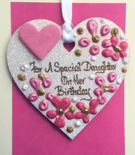 Load image into Gallery viewer, Daughter’s Birthday Keepsake Heart
