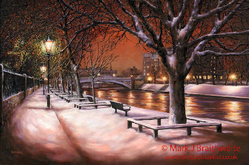 Silent Night, The River Ouse by Mark Braithwaite