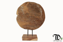 Load image into Gallery viewer, Round Art Decor - Reclaimed Teak Root
