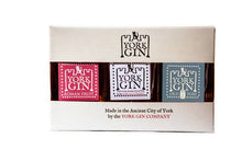 Load image into Gallery viewer, York Gin triple mini gift pack 3 x 5cl bottles
