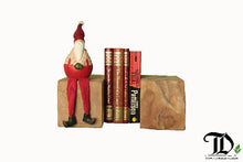 Load image into Gallery viewer, Block Bookends - Reclaimed Teak Wood
