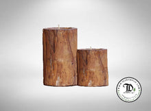 Load image into Gallery viewer, Tealight Candle Holders - Set of 2 - Reclaimed Teak Wood
