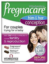 Load image into Gallery viewer, Pregnacare Conception Him &amp; Her
