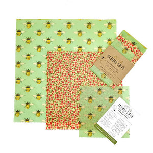 Bumble Wrap Beeswax wraps Kitchen pack