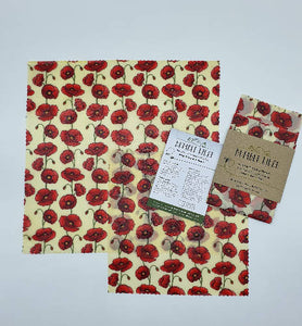 Bumble Wrap Beeswax wraps Midi (sandwich) pack