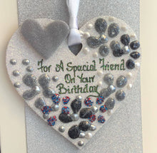 Load image into Gallery viewer, Happy Birthday Friend keepsake heart
