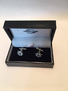 YORKSHIRE ROSE CUFFLINKS SMALL