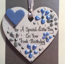 Load image into Gallery viewer, First Birthday Keepsake Heart
