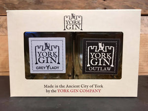 York Gin double gift pack 2 x 20cl bottles