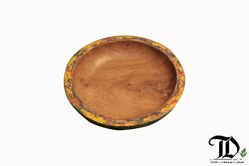 Teak Boat Paint Colourful Plate