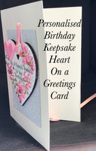 Load image into Gallery viewer, Happy Birthday Friend keepsake heart
