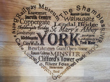 Load image into Gallery viewer, York inspired chopping board
