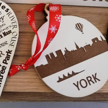 Load image into Gallery viewer, York Wooden Bauble
