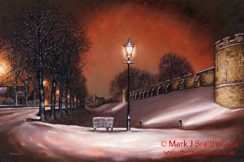 Silent Night, The City Walls by Mark Braithwaite